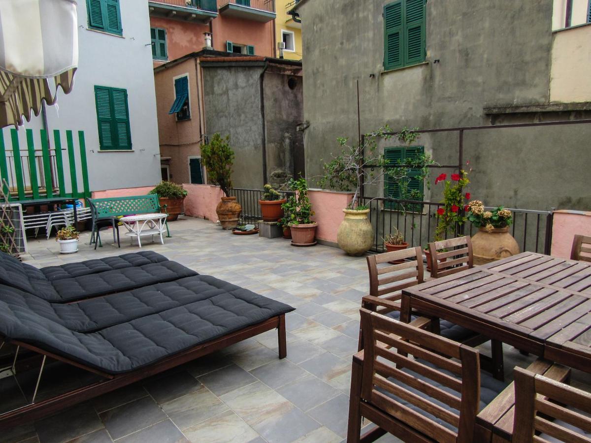 Ferienwohnung Alla Marina Manarola Exterior foto